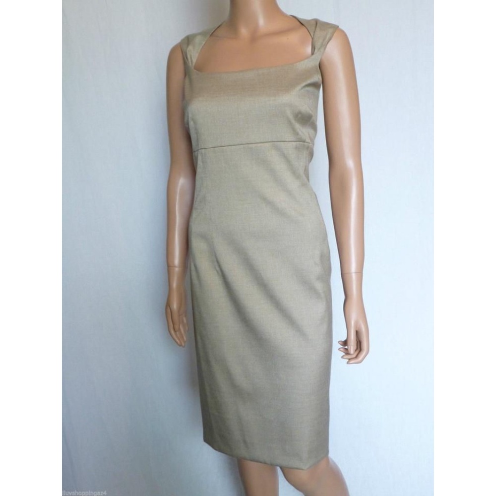 NWT Antonio Melani Exposed Back Zip Sheath Dress